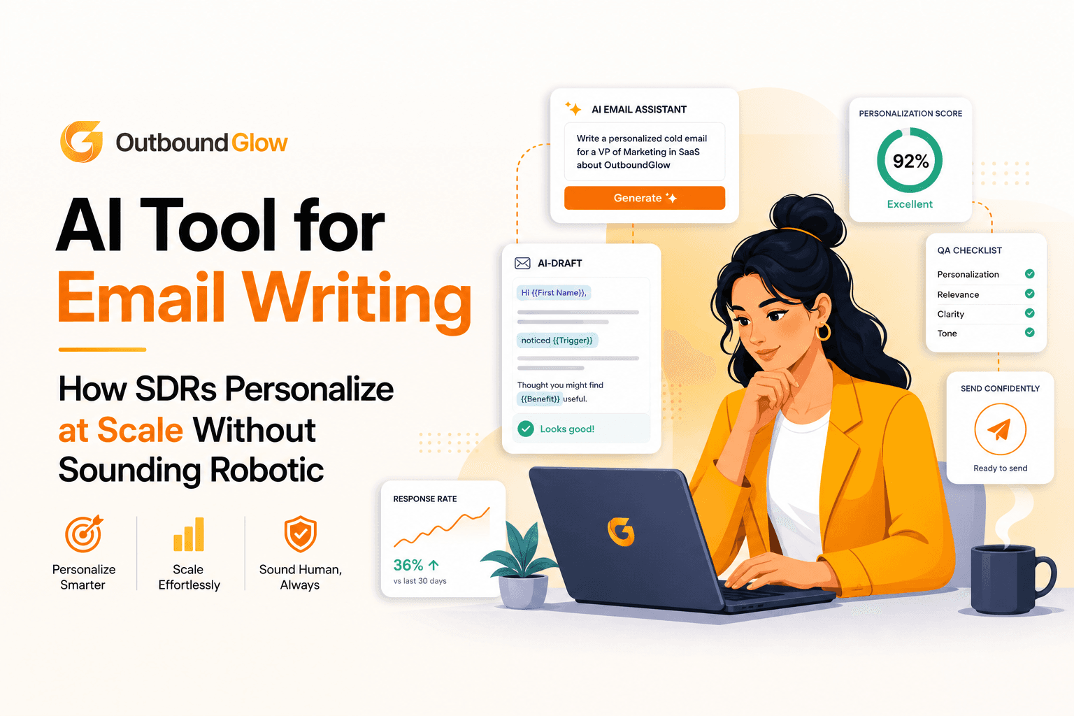 AI Tool for Email Writing How SDRs Personalize at Scale Without Sounding Robotic