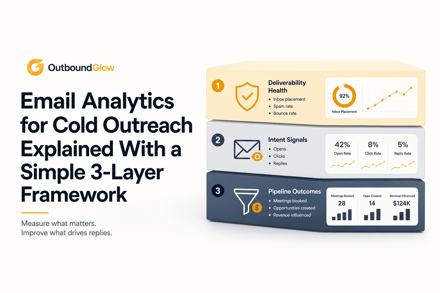 Email Analytics for Cold Outreach Explained With a Simple 3-Layer Framework
