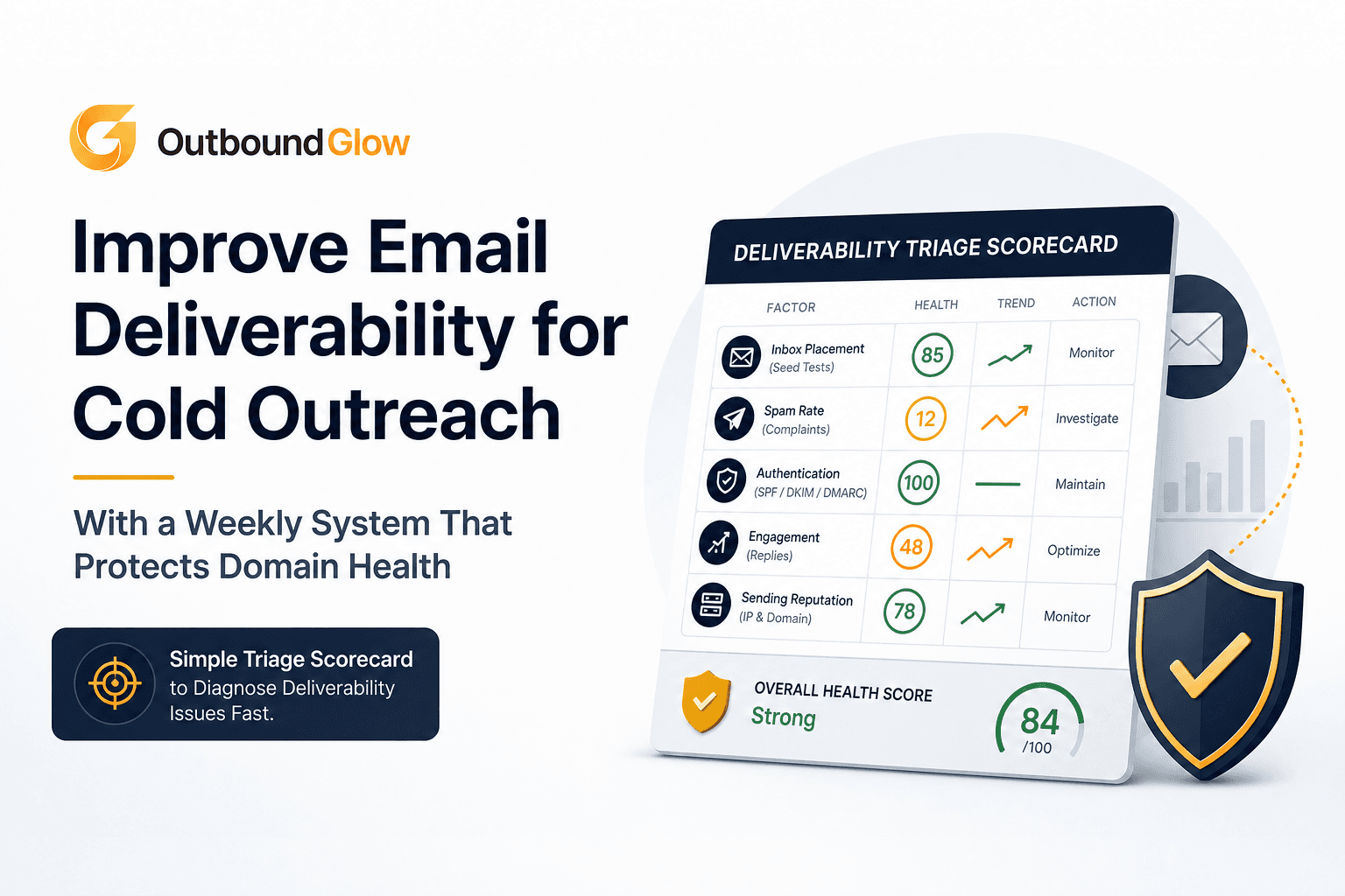 Improve Email Deliverability for Cold Outreach With a Weekly System That Protects Domain Health