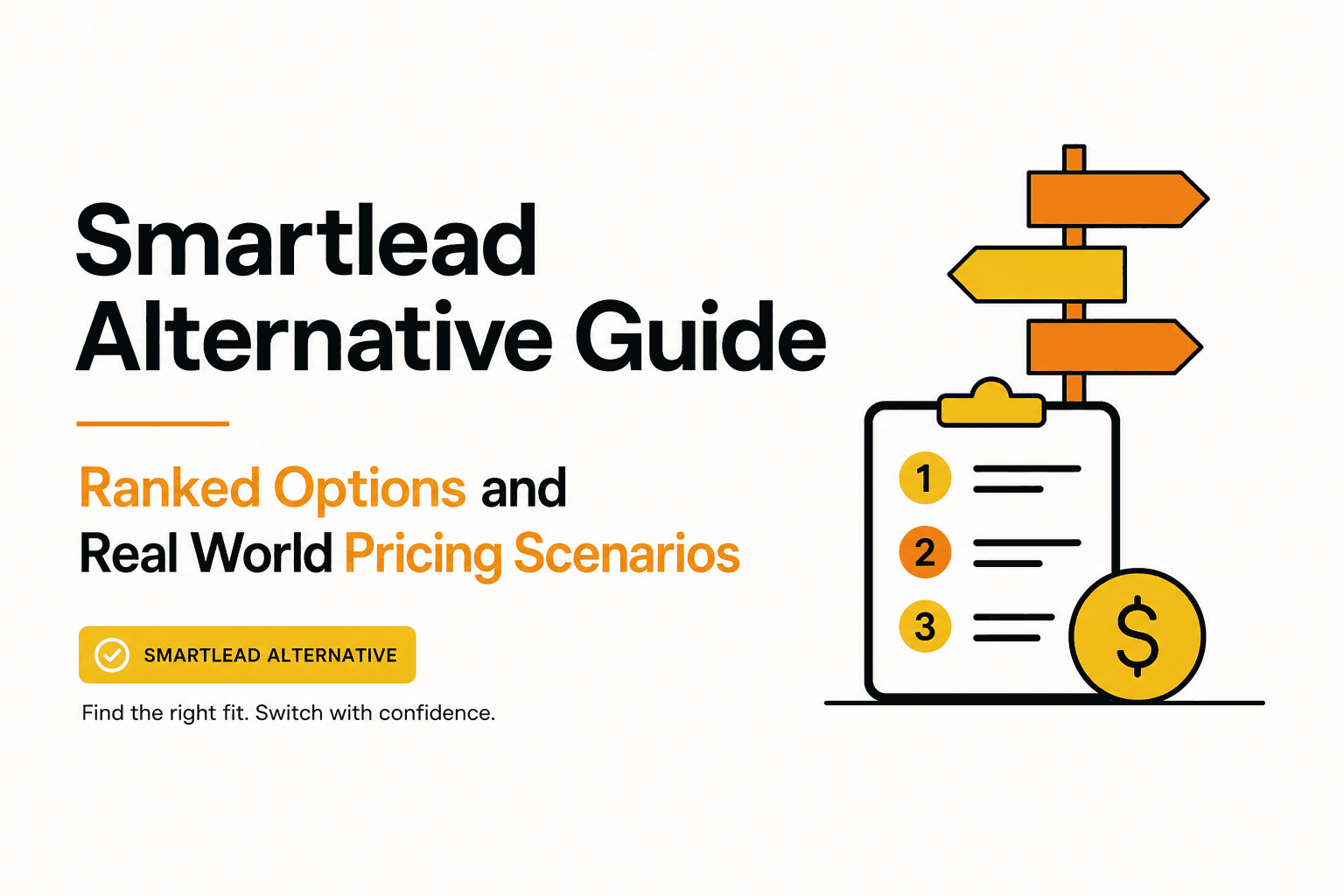 Smartlead Alternative Guide Ranked Options and Real World Pricing Scenarios